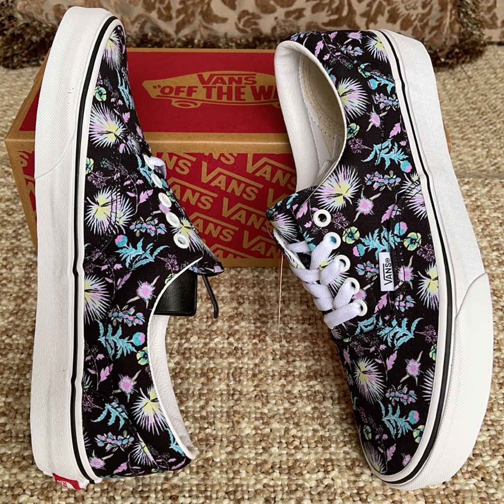 Vans Era Paradise Floral Black/True White WMNS - Picture 12 of 16